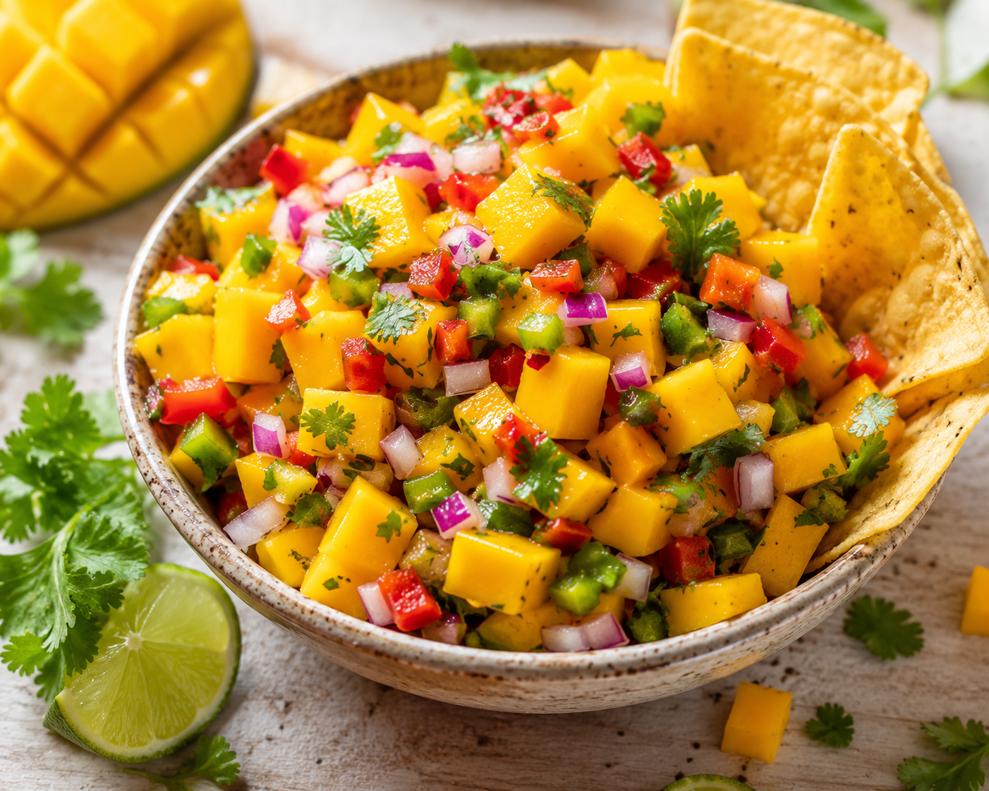 Mango Salsa with Solara Æterna